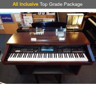 Used Technics PR804 Mahogany Digital Piano Complete Package